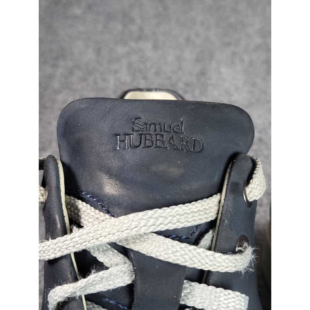 Samuel Hubbard Fast Sneakers Mens Sz 12 Navy Nubuck Leather Vibram Walking Shoes - Picture 4 of 9